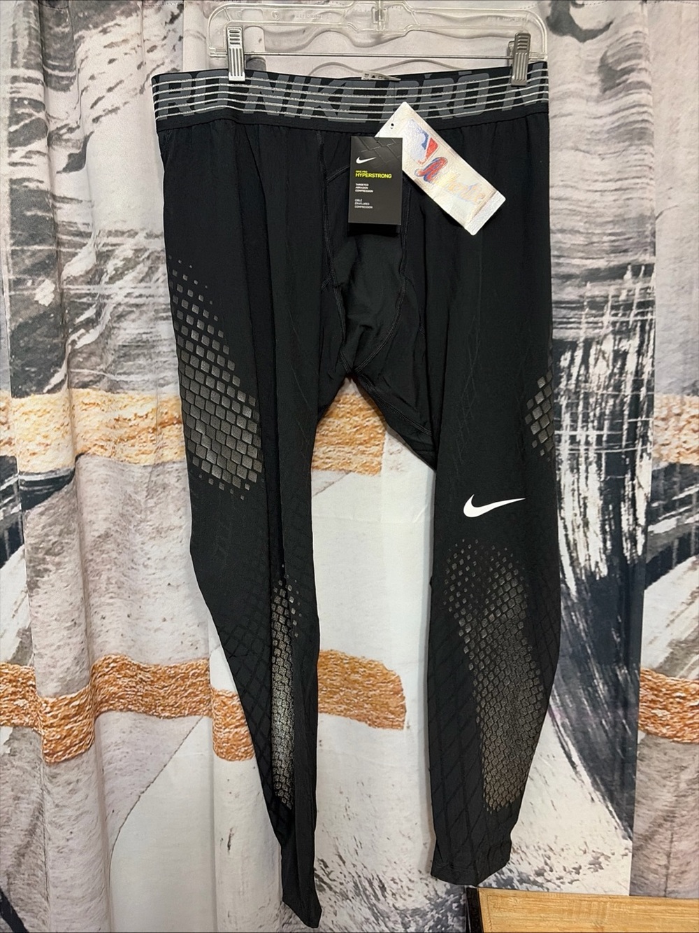 Nike Pro Hyperstrong Men's Tights Baseball Slider Compression Pants Size 2XL